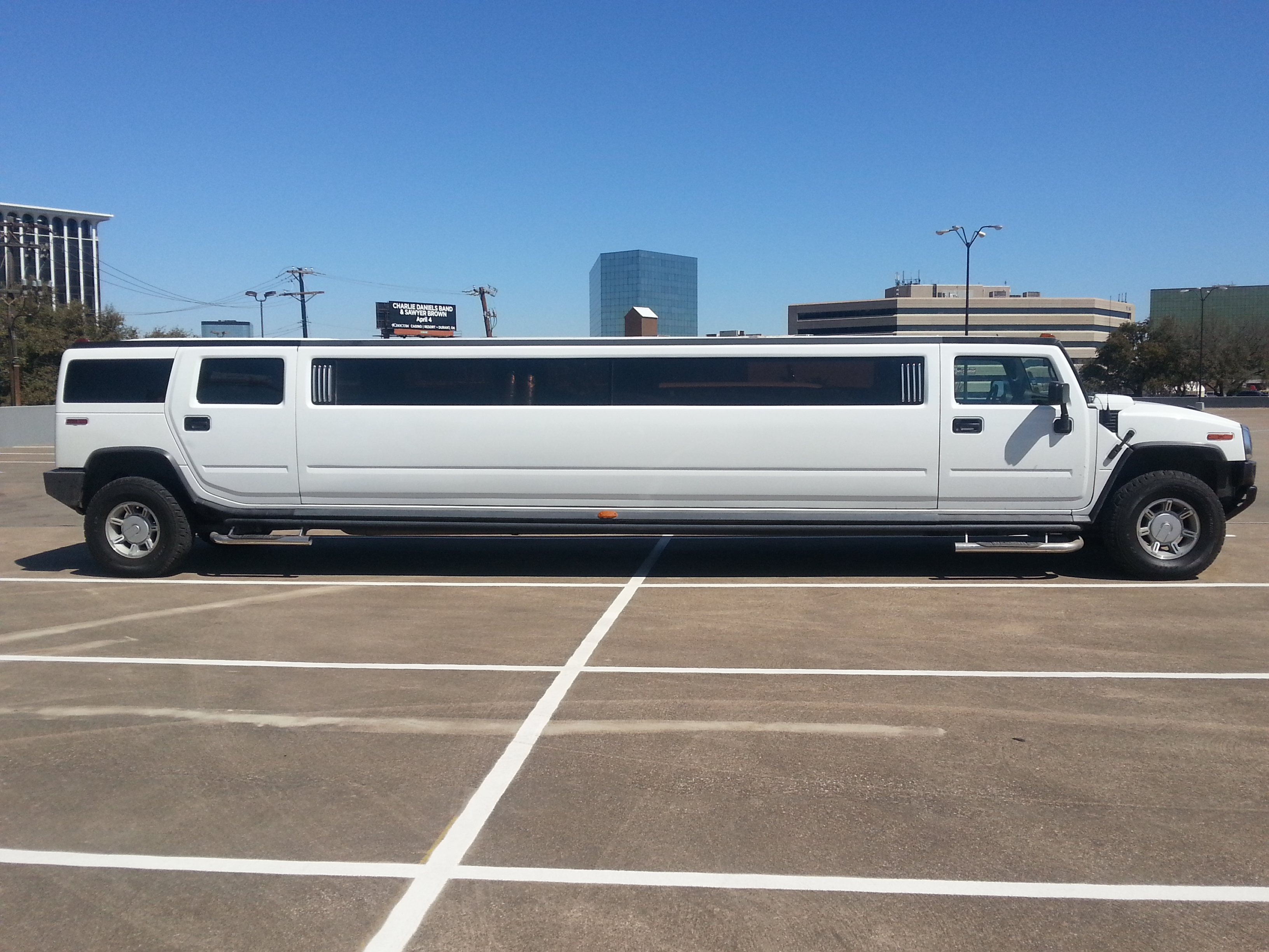Hummer limo in Dallas